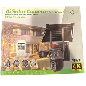 Ai Solar Camera 3 in 1 4K Warm Full Color- SPM-T Series